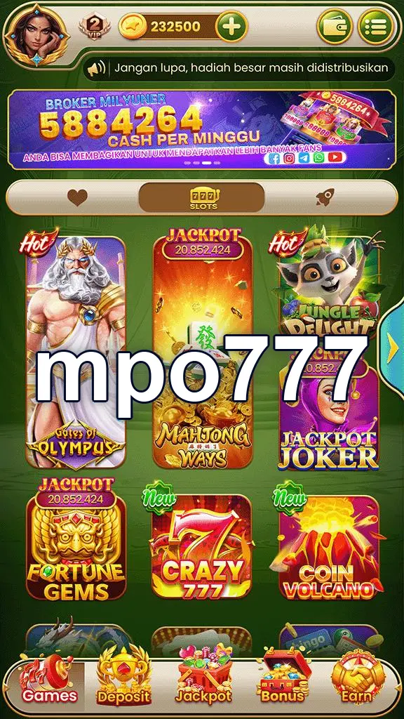 mpo777 Masuk